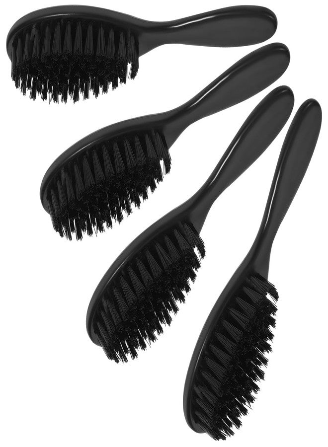 MERRYHAPY 4pcs Men Beard Brush Grooming Shaping Tool with Soft Bristles for Comfortable Cleaning Design for Barber Shop and Personal Care - Image 1
